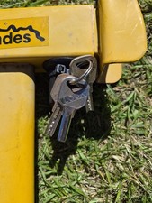 Andes Wheel Clamp Trailer Caravan