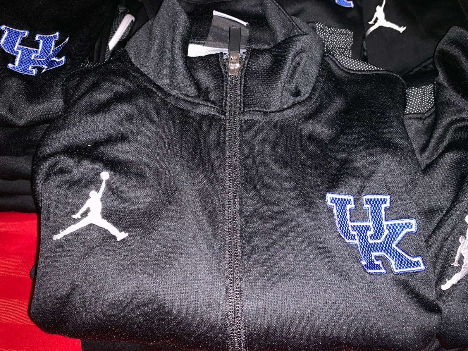 NIKE JORDAN OFFICIAL UNIVERSITY OF KENTUCKY WARM UP JACKETS MEN SZ XS