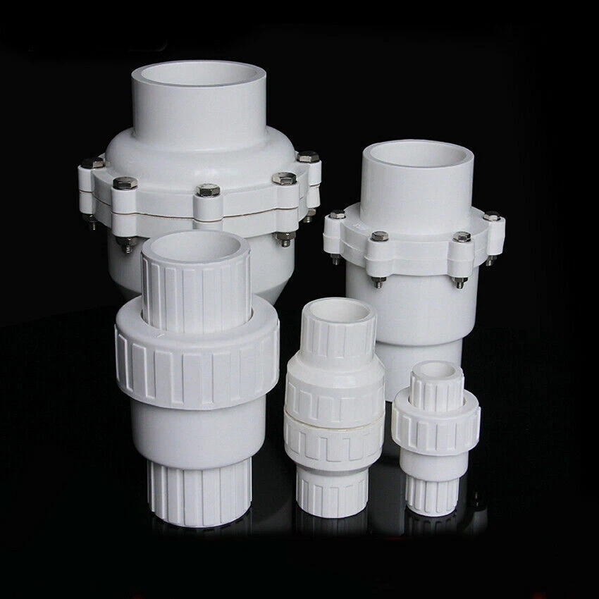 PVC Check Valves Solvent Weld 25/32/40/50/63/75/90/110/160mm Non-Return Valve - Image 3 of 4