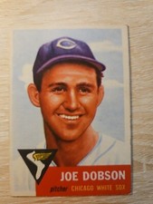 1953 Topps Set-Break # 5 Joe Dobson EX-EXMINT Chicago White Sox Nice Card