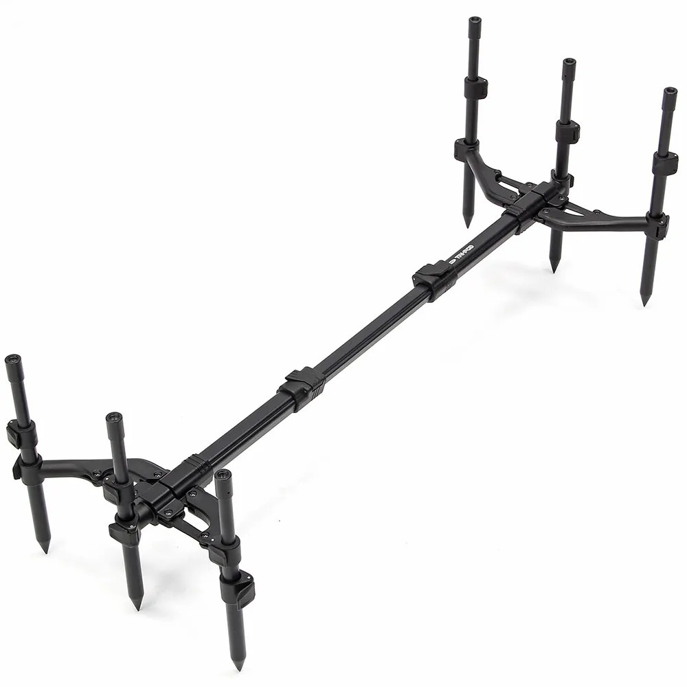 NGT 3 Rod Pod and Wireless Alarm Set Receiver Carp Fishing TRI-POD Carry Case