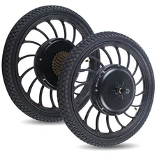 20" 1000W 48V Ebike Front Wheel Electric Bicycle Motor Conversion Kit Motor Hub