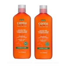 Cantu Shea Butter Hydrating Conditioner Sulfate Free 400ml ( Pack of 2 ) 18.74 per litre
