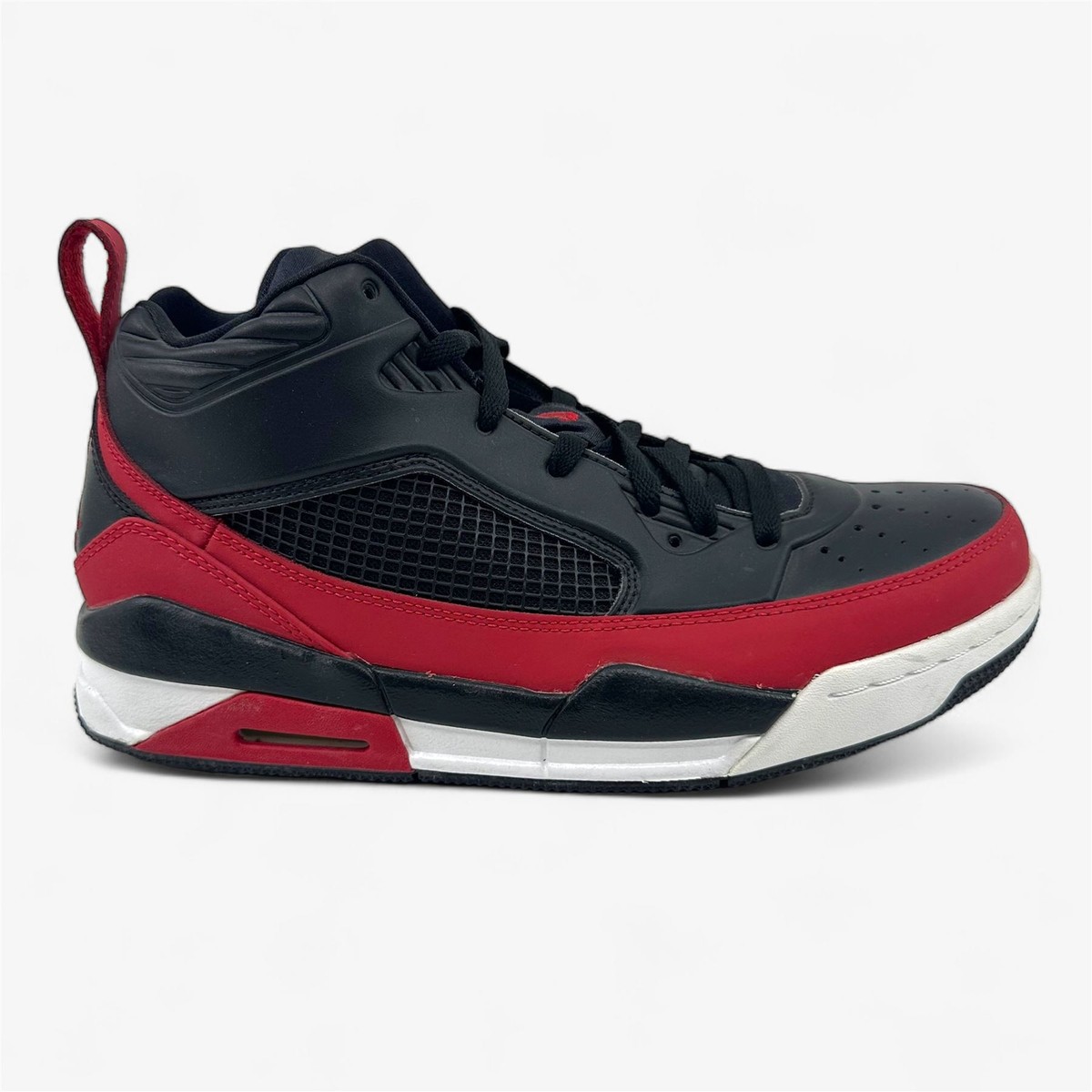 Jordan Flight 9.5 Black Gym Red White Mens Athletic Sneaker | eBay