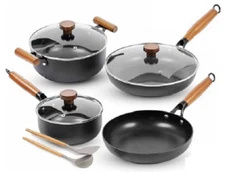 Nonstick Cookware - 4 Pot Set  by Audanne