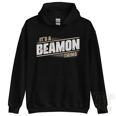 ITS A BEAMON THING HOODIE Name Nachname lustig Familie Hoody Geschenkidee