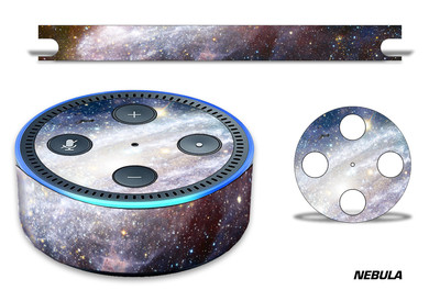 Skin Decal Wrap for the Amazon Echo Dot 2nd Gen Alexa Graphics Stickers NEBULA