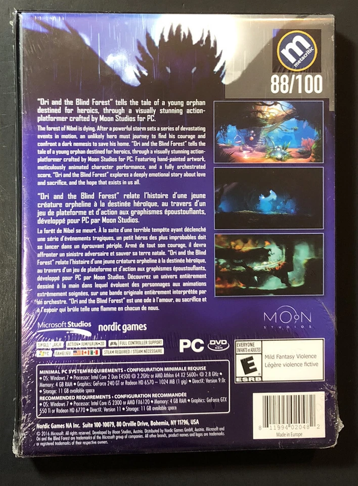 Ori and the Blind Forest  [ Definitive Edition ] (PC / DVD-ROM) NEW - Image 2 of 4