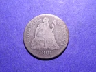 1891 Seated Liberty Dime  G/VG