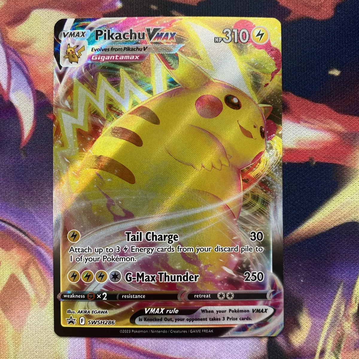 Pokemon TCG : SWSH PROMO PIKACHU VMAX SWSH286