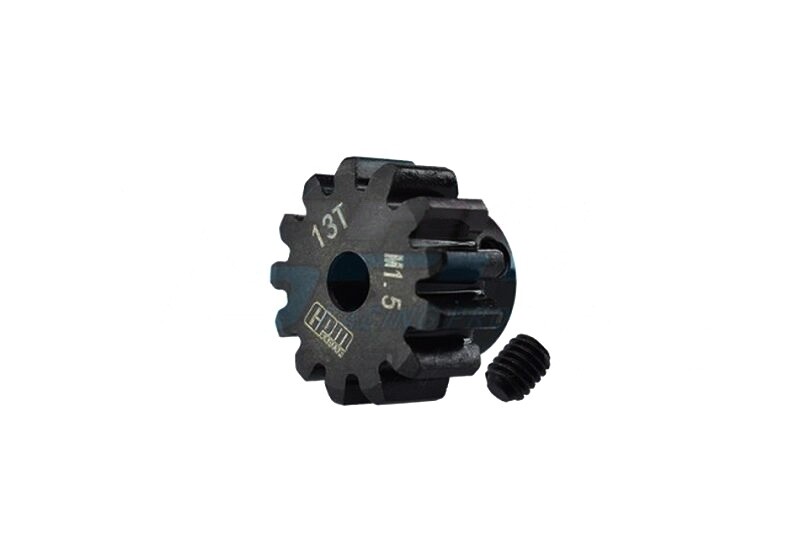 Gpm Txm013ts-Bk Medium Carbon Steel Motor Pinion 13Z M1.5 X-Maxx