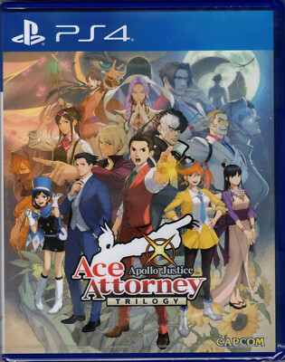 Apollo Justice Ace Attorney Trilogy | deutsch spielbar | Playstation 4 PS4 | NEU