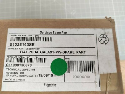 Schneider PRINTED CIRCUIT BOARD FIAI PCBA GALAXY-PW-SPARE PART 51028143SE _0,3_5