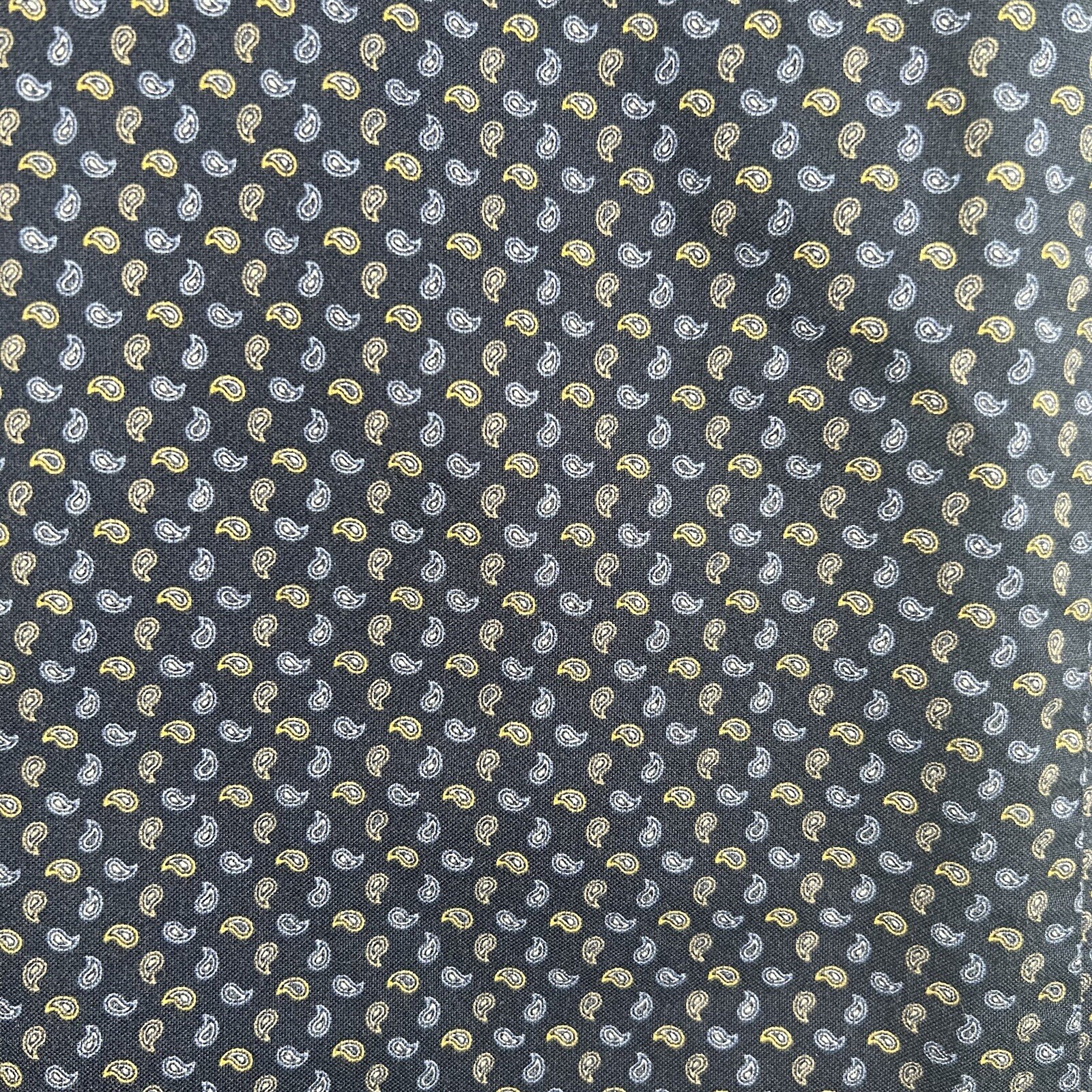 Brooks Brothers Shirt Men's Medium Madison Blue Paisley Allover Print Bandana image 10