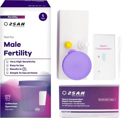 2San Private Male Fertility Rapid Test Kit