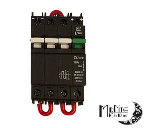 Midnite Solar MNEAC60 Din Rail Circuit Breaker – 60A, 120VAC, 3000 AIC For Solar/Electrical - View #9
