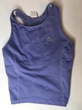 Adidas work out Bra Women Medium athletic sport top purple active tank