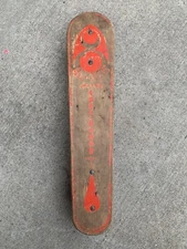 1960s Vintage Zipees Sidewalk Surfboard Skateboard