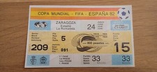 Ticket 1982 Honduras vs. Yugoslavia World Cup #33