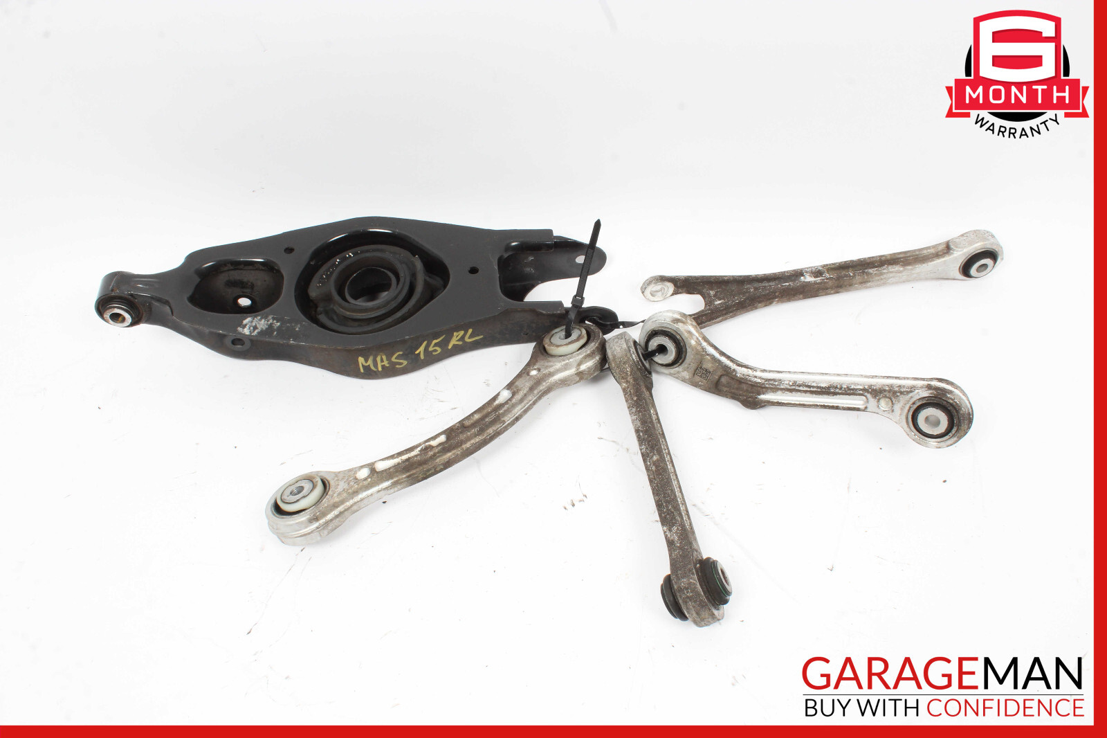 14-17 Maserati Ghibli Rear Left Side Control Arm Arms Set of 5 OEM