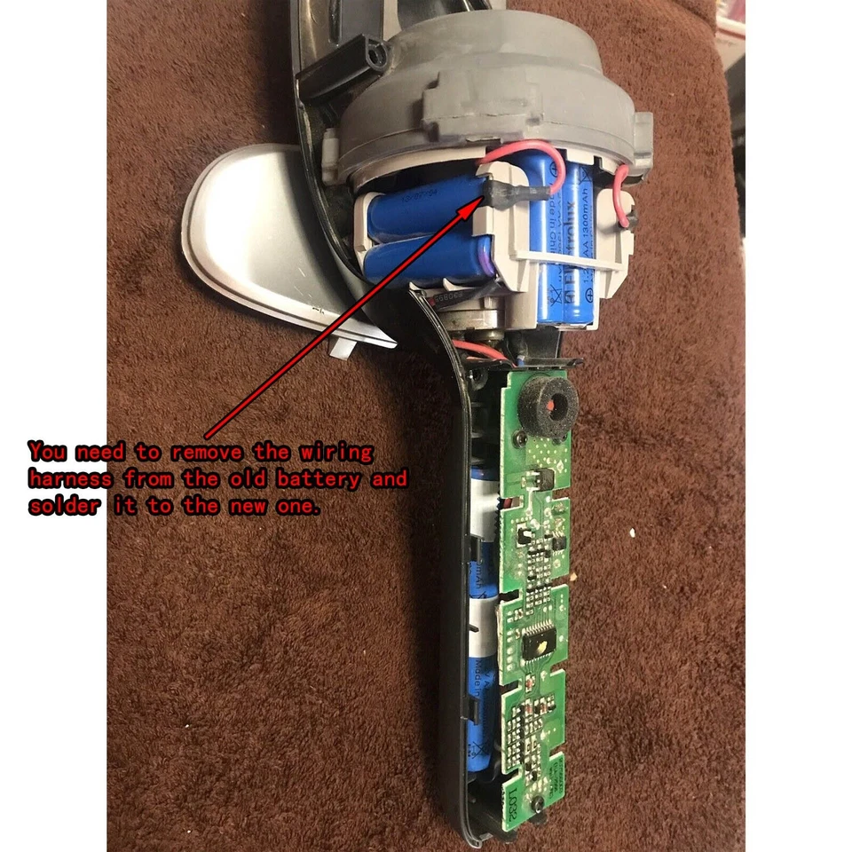 Batería de soldadura requerida para Electrolux ErgoRapido 12V EL1061 EL1014 EL1064 Foto 3 de 4