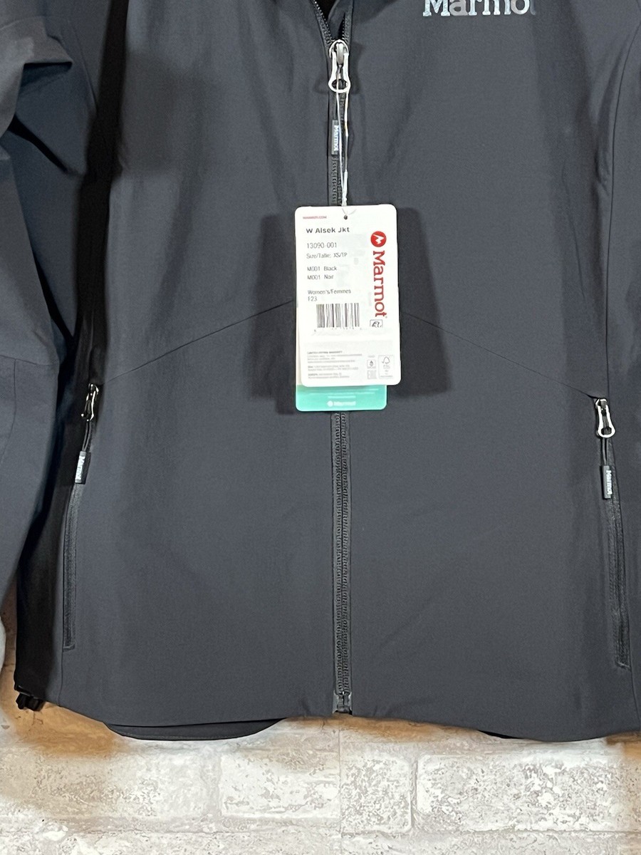 NWT Marmot Women's Black Alsek Jacket Size XS | eBay