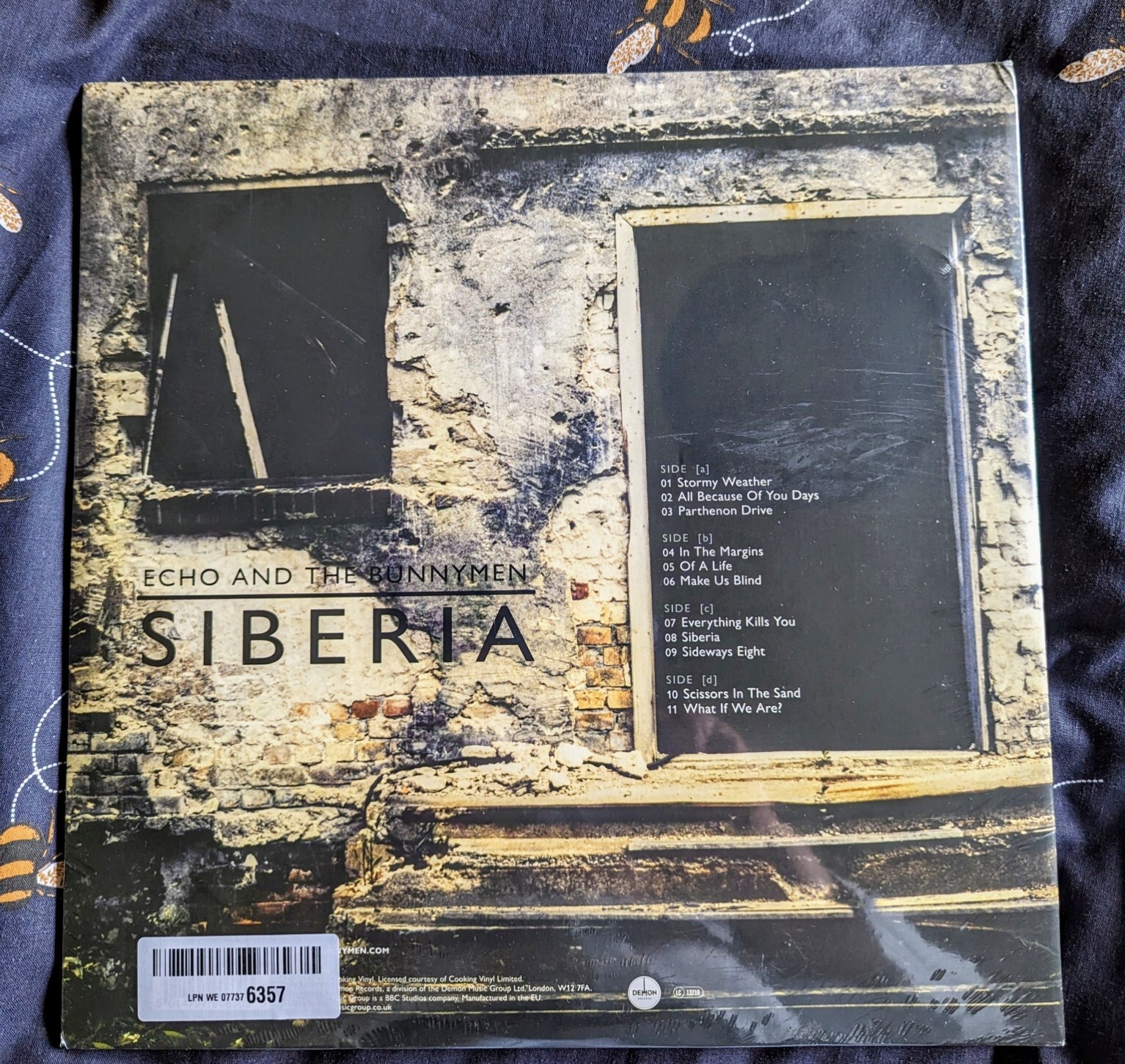 Echo And The Bunnymen Siberia Reissued On Translucen Vinyl EBay