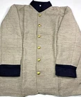 CIVIL WAR CS CSA CONFEDERATE INFANTRY JEAN WOOL SHELL JACKET-XLARGE 46R 48R