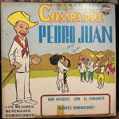 Ñiñi Vasquez Con El Conjunto Los Alegres Dominicanos ''Compadre Pedro Juan'' LP