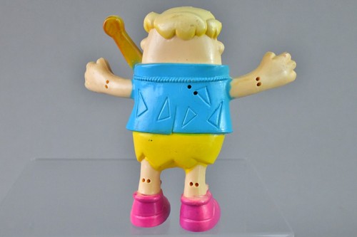 Hanna Barbera Barney Guitar Flintstones 1991 3" PVC Mini - Picture 2 of 4