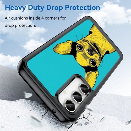 For Samsung S21 S22 S23 S24 Ultra FE chihuahua dog art Anti scratch Cover - 第 24/25 張圖片