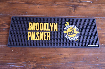 Brooklyn Brewery Pilsner Bar Läufer Bier Tropf Gummimatte Wetstop 55 x 20 x 1 cm
