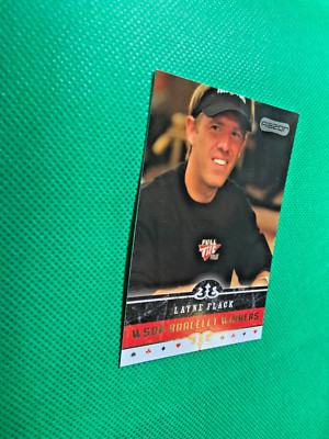 2006 Razor Poker LAYNE FLACK #66 WSOP BRACELET WINNERS AA61+