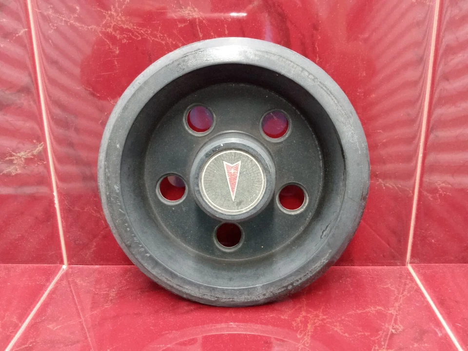 Pontiac Grand Am Sunbird Fiero Phoenix 1985-1989 (1) tapacubos central OEM #10023936 Foto 3 de 4