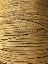 USA Made Marigold 550 Paracord Type III 7 Strand Parachute Cord 10 25 50 100 Ft