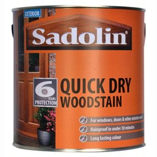 Sadolin Quick Drying Woodstain  1 LT  ( All Colours Available  New Stock)