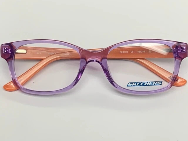 Skechers SE1604 081 Фиолетовая пластиковая оправа для очков для девочек 45-16-125 Новая 19890₽