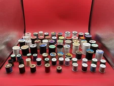 Sewing Thread~Lot Of 72 Spools Of Sewing Thread #1~Various Brands~Multicolor~