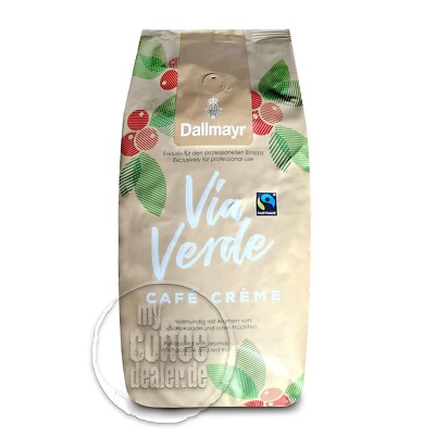 Dallmayr Via Verde Fairtrade Cafe Creme 6 x 1000g