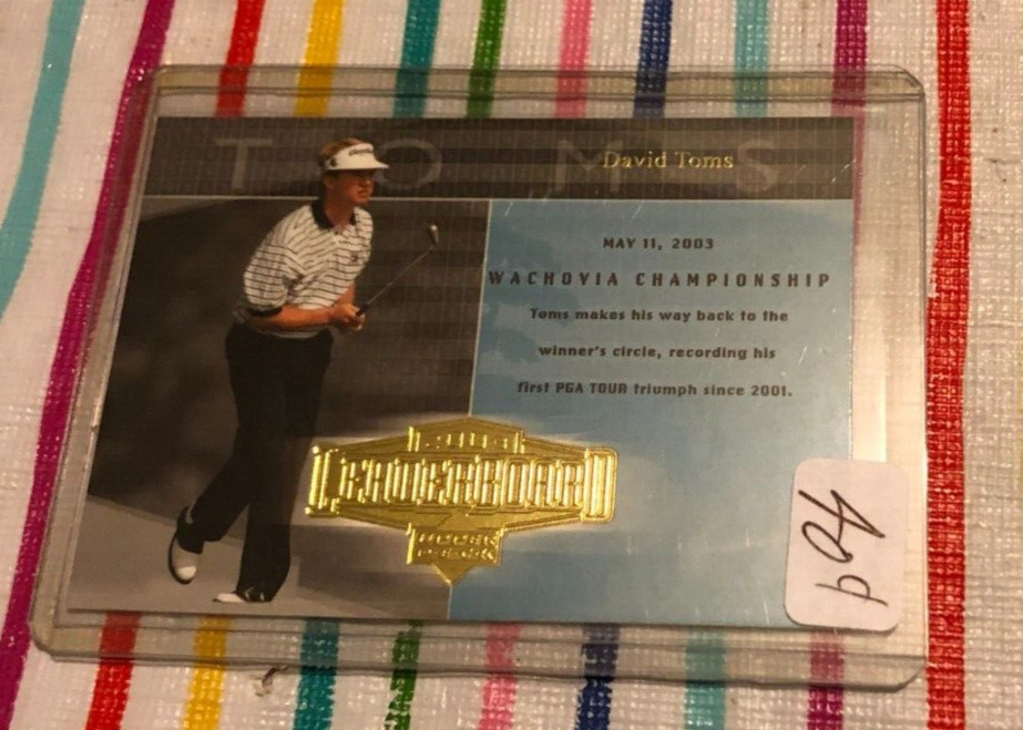 2004 upper deck #63 David Toms