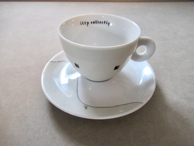 Illy Cappuccino Cup & Saucer Set Dream Collection Shizuka Yokomizo 2003