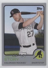 2021 Topps Archives 1973 Topps Silver /99 Trevor Story #116 qp4