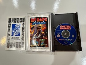 Fighters Megamix (Sega Saturn, 1997) CIB Complete w Manual & Reg Card LN MINT