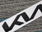 1pc 2022-2025 Front Hood/Rear KN Letter Emblem Sticker Badge Glossy Black For K3