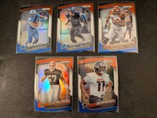 2025 Panini-Prizm Football Red, White & Blue Prizm Insert 5 Card Lot new   READ
