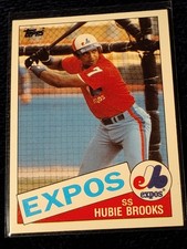 1985 Topps Traded Baseball - #9T Hubie Brooks - Montreal Expos 