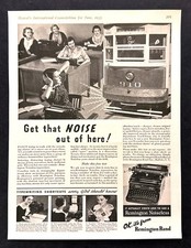 1935 Remington Rand Noiseless Typewriter photo 