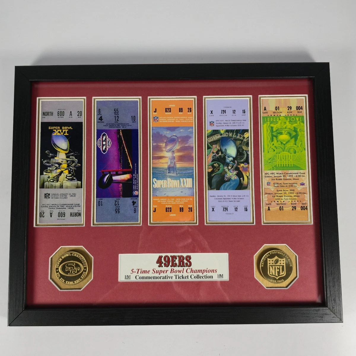 【レア&ビンテージ】第32回スーパーボウル　チケット半券 Reproduction Football Vintage Sports Ticket Stubs for sale | eBay