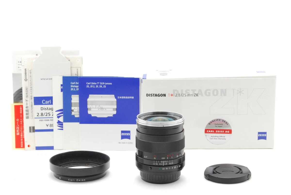 Carl Zeiss f/2.8 Camera Lenses 25mm Focal for sale | eBay