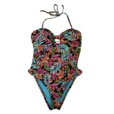 Lucky Brand Women's Swimsuit Vibrant One Piece Size M NWT
